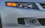 2006 Acura TSX Headlamp and Foglamp Detail Shown