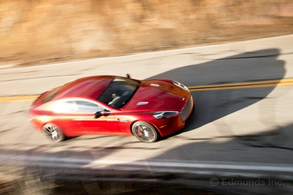 2014 Aston Martin Rapide S - Action Front 3/4