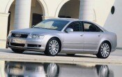 2005 Audi A8 quattro AWD 4dr Sedan; European Model Shown