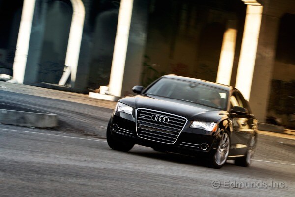 2013 Audi A8 - Action Front 3/4