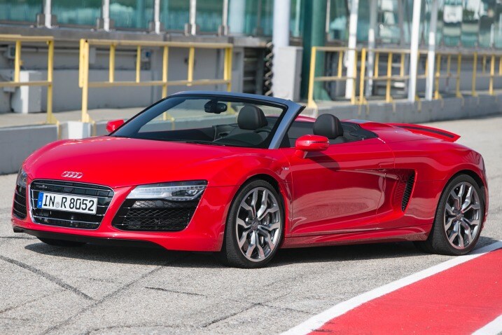 2014 Audi R8 V10 quattro Spyder Convertible Exterior