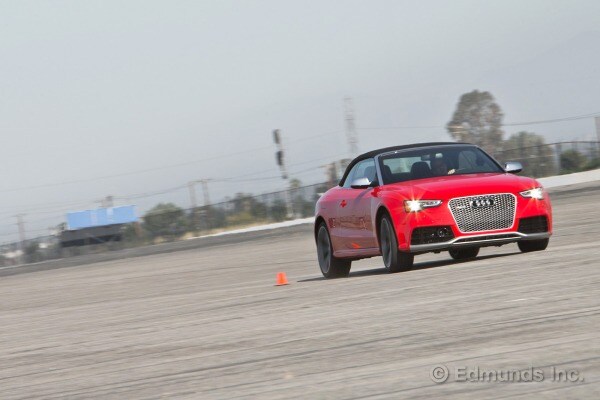2013 Audi RS 5 Convertible - Action Front 3/4