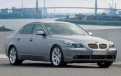 2006 BMW 5 Series 550i Sedan; European Model Shown