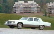 1990 Cadillac Brougham 4dr Sedan Shown