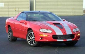 2002 Chevrolet Camaro Z28 2dr Hatchback with SS sport pkg Shown