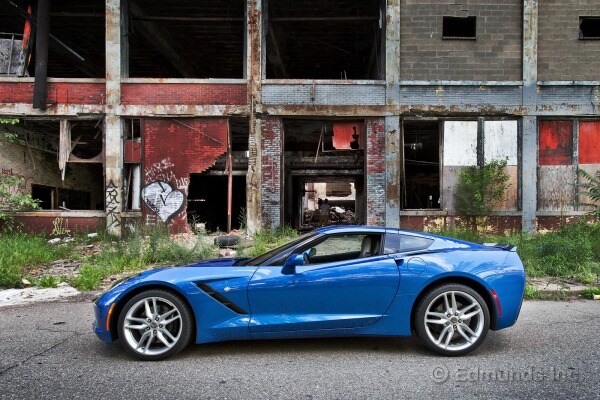 2014 Chevrolet Corvette Z51 Coupe - Profile - 2