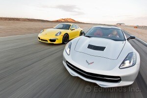 C7 Corvette vs. Porsche 911