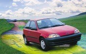2000 Chevrolet Metro 2 Dr STD Hatchback