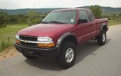 1999 Chevrolet S-10 2 Dr LS 4WD Extended Cab SB
