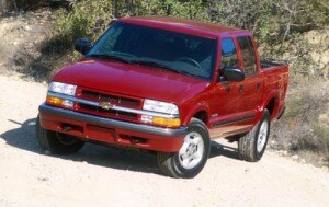 2001 Chevrolet S-10 4dr Crew Cab LS 4WD SB
