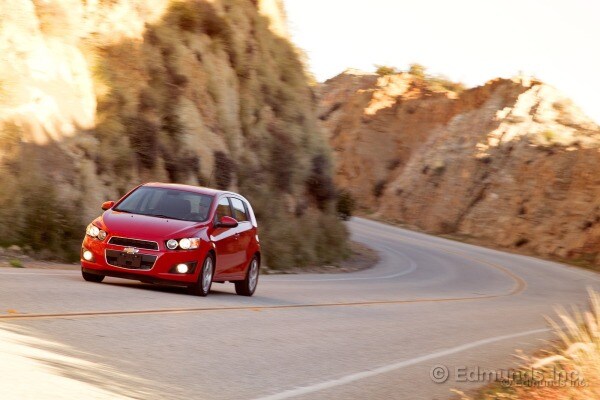 2012 Chevrolet Sonic - Action Front 3/4