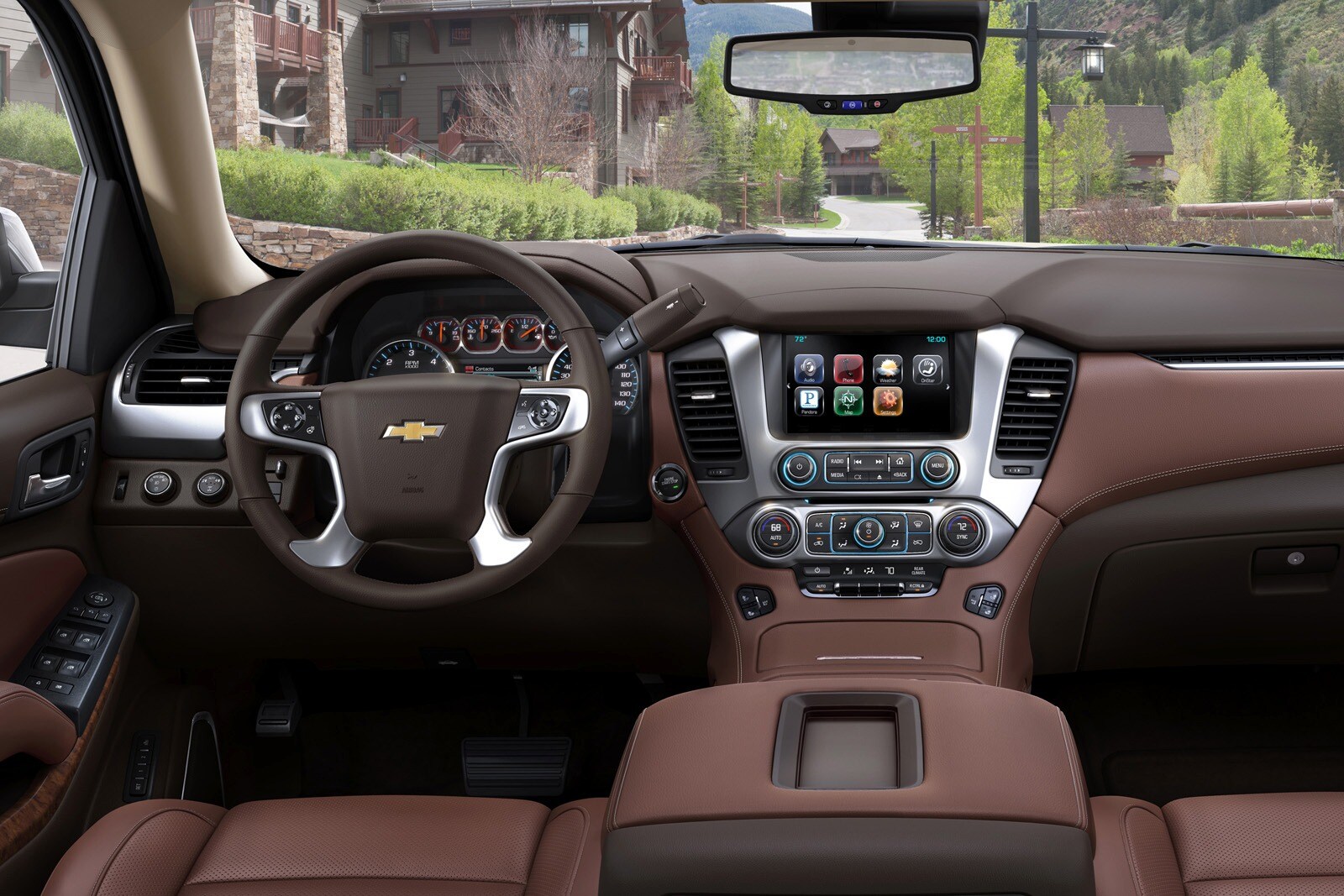 2015 Chevrolet Suburban LTZ 4dr SUV Interior Shown