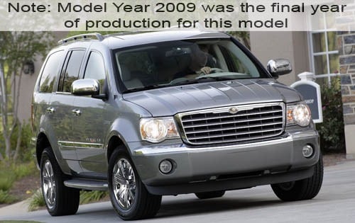 2009 Chrysler aspen hybrid limited hev suv