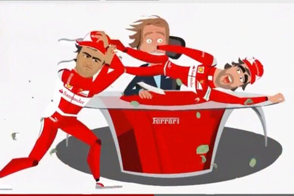 Ferrari Cartoon Video Picture