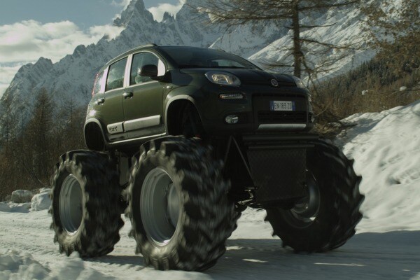 Fiat Panda Monster Truck Picture