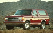 1991 Ford Bronco 2 Dr XLT 4WD Utility