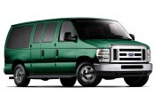 2010 Ford E-Series Wagon E-150 XLT Passenger Van Exterior