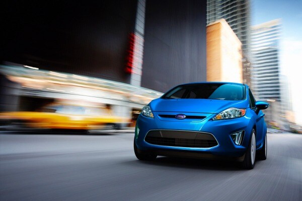 2013 Ford Fiesta Action Front 3/4