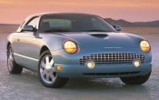 2002 Ford Thunderbird Deluxe 2dr Convertible w/Removable Hard Top Shown