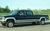 1993 GMC Sierra 3500 4 Dr K3500 SLE 4WD Crew Cab LB