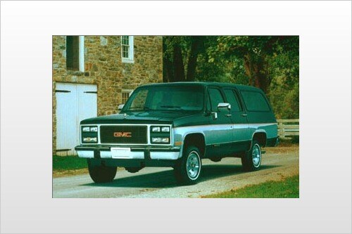 1990 GMC Suburban 4 Dr V2500 4WD Wagon