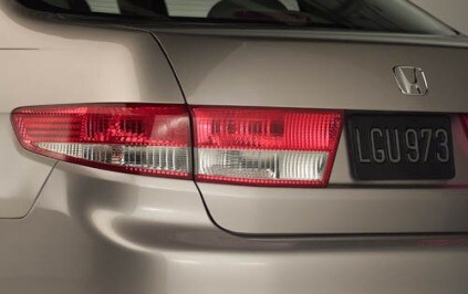 2003 Honda Accord EX V-6 4dr Sedan Rear Lights