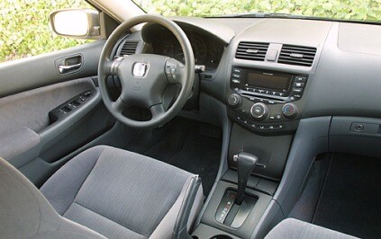 2003 Honda Accord LX V-6 Sedan Interior