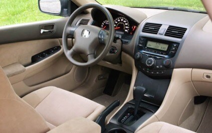 2003 Honda Accord LX Sedan Interior