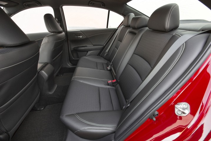2017 Honda Accord Sport Sedan Rear Interior