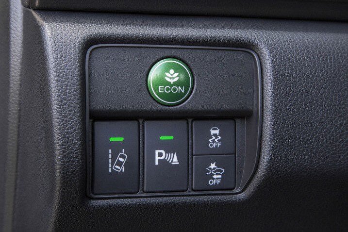 2017 Honda Accord Touring V-6 Sedan Aux Buttons Shown