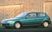 1993 Honda Civic 2 Dr Si Hatchback