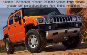 2009 HUMMER H2 SUT Crew Cab