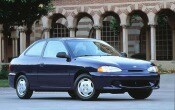 1996 Hyundai Accent 2 Dr L Hatchback