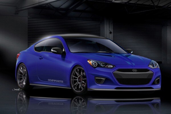 Cosworth Hyundai Genesis Coupe Concept Picture