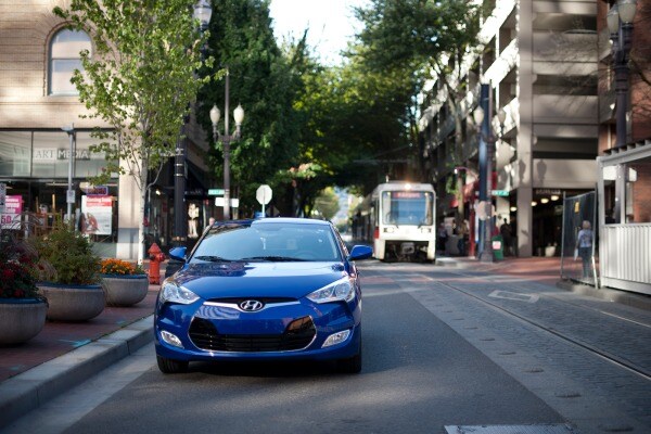 2012 Hyundai Veloster Front