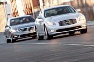 2012 Infiniti M35h vs. 2011 Mercedes-Benz E350 Bluetec