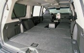Infiniti QX56 Cargo Area w/All Rear Seats and Front Passenger's Seat Folded Down