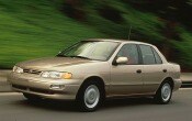 1996 Kia Sephia 4 Dr LS Sedan