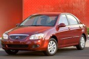 2008 Kia Spectra EX Sedan Exterior