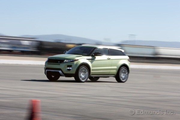 2013 Land Rover Range Rover Evoque Coupe - Action Front 3/4