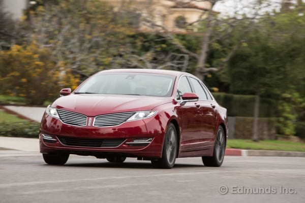 2013 Lincoln MKZ - Action Front 3/4