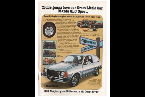 1978 Mazda GLC - Front 3/4 - 4