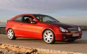 2005 Mercedes-Benz C320 Sports Coupe; European Model Shown