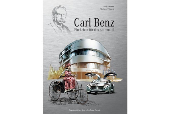 Carl Benz Comic Book Picture