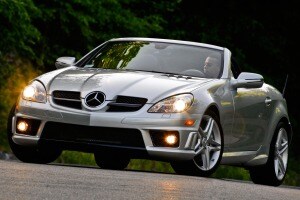 2010 Mercedes-Benz SLK-Class SLK55 AMG Convertible Exterior
