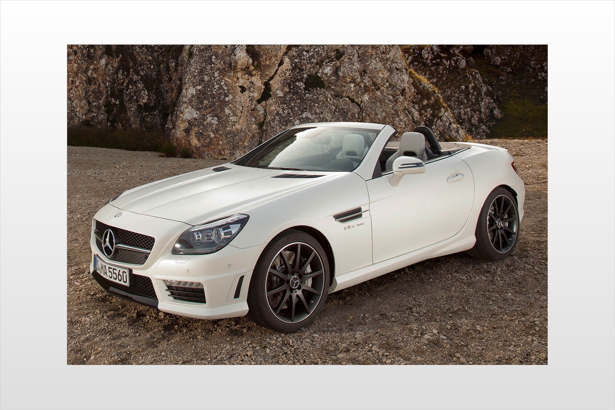 2013 mercedes benz slk class convertible slk55 amg fq oem 4 2048
