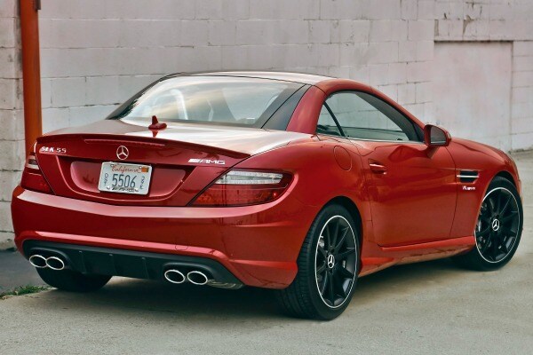 2014 MercedesBenz SLKClass SLK55 AMG Convertible Exterior 2014 MercedesBenz SLKClass SLK55 AMG Convertible Exterior