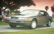 1991 Mercury Cougar 2 Dr LS Coupe