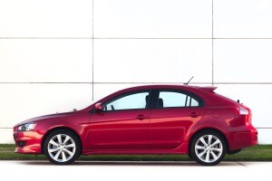2012 Mitsubishi Lancer Sportback 4dr Hatchback GT Exterior