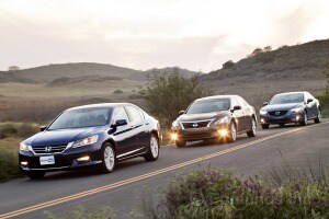 Comparison Test: Four-Cylinder Family Sedans
